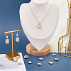 20Pcs 5 Style Alloy Rhinestone Pendants ALRI-FH0001-17-4