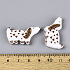 Printed Opaque Resin Beads RESI-N043-04B-4