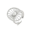 304 Stainless Steel Cuff Open Rings RJEW-T037-02P-2