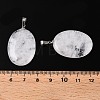 Natural Quartz Crystal Pendants G-T138-207C-4