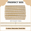 Polyester Centipede Braided Wavy Ribbon OCOR-WR0002-17-2