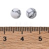 Dyed Synthetic Turquoise Sphere Beads GG-CBA391B-02A-02-3