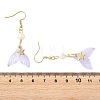 Glass Dangle Earrings EJEW-JE07309-6