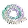 Dyed & Heated Synthetic Quartz Beads Strands G-P502-01A-03-3