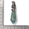 Natural Amazonite Pointed Big Pendants G-Q184-02J-AS-3