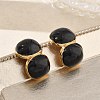 304 Stainless Steel Enamel Stud Earrings SA-CBA2696-32G-02-2