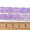 Transparent Crackle Glass Beads Strands X-GLAA-NH0001-04F-4
