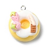 Resin Pendants RESI-I058-02A-1