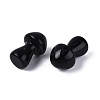 Natural Obsidian Mushroom Display Decorations G-Q602-03A-2