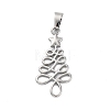 Non-Tarnish 304 Stainless Steel Pendants STAS-P209-45P-3