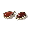 Natural Red Jasper Pendants G-B009-02G-L-2