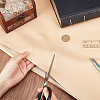 Lichee Pattern PU Leather Fabric Sheet DIY-WH0304-586C-3