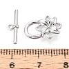 10Pcs Brass Toggle Clasps KK-T073-41P-5