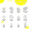 12 Style Electroplate Glass Beads EGLA-SZ0001-18-2