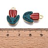 Printed Alloy Pendants PALLOY-SZC0008-11B-3