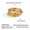 304 Stainless Steel Finger Rings for Women GN6339-6