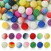 80Pcs 14 Styles Imitation Pearl Acrylic Beads OACR-FS0001-63-1