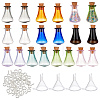 SUPERFINDINGS DIY Wish Bottle Pendant Making Finding Kits DIY-FH0004-31-1