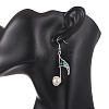 Brass Dangle Earrings EJEW-TA00804-2