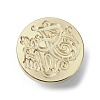 For You Wax Seal Brass Stamp Heads LS-AJEW-M038-01I-G-2