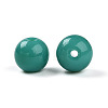 Opaque Solid Color Glass Beads GLAA-N007-8mm-A09-2