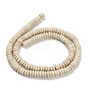 Natural Fossil Beads Strands G-Q159-B34-01-3