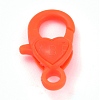 Plastic Lobster Claw Clasps PALLOY-F017-01I-2