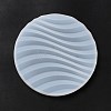 DIY Flat Round/Square Corrugated Cup Mat Silicone Molds SIMO-H009-02A-02-4