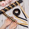 Two Tone Graduation Ribbon Leis FIND-WH0423-78D-3