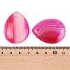 Natural Banded Agate Pendants GG-K002-02-4