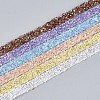 Resin Rhinestone Crystals Beaded Trim DIY-N008-04-1