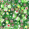 160Pcs 8 Styles Handmade Millefiori & Evil Eye Lampwork Beads LAMP-PA0001-74-8
