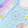 DIY Round Acrylic Beads Jewelry Making Finding Kits DIY-YW0011-64-6