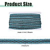 14.5M Polyester Lace Trim Ribbon OCOR-WH0101-244C-2