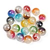 Transparent Crackle Resin Beads RESI-C070-15-1