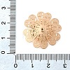 Brass Bead Caps KK-C167-03C-G-3