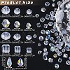 280Pcs 14 Styles Glass Beads Strands EGLA-SZ0001-39-2