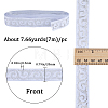 Embroidery Polyester Ribbons OCOR-WH0077-98B-2