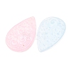 Dyed Natural Quartz Carved Pendants GG-CBA0022-07-2