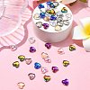 Heart Flat Back K9 Glass Rhinestone Cabochons MRMJ-YW0001-063B-4