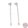 925 Sterling Silver Chain Extenders STER-D036-27AS-3