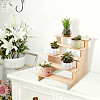 5-Tier Assemble Wood Display Riser Stands ODIS-WH0095-019B-5