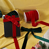 Yilisi 25 Yards 2 Colors Christmas Single Face Velvet Ribbon OCOR-YS0001-10-14