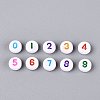 Opaque Acrylic Beads SACR-Q001-12D-2