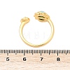 Brass Cuff Rings for Women KK-P302-22B-G-2