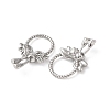304 Stainless Steel Pendants STAS-K303-08D-P-2
