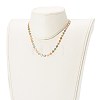 Brass Enamel Link Chain Necklaces NJEW-JN03554-3
