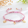 Bohemian Style Brass Charm Bracelets RJ6704-4-1