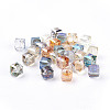 Electorplated Glass Beads EGLA-E006-M2-1