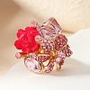 Personality Alloy Rhinestones Ring VB4094-3-2